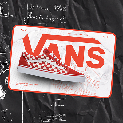 Сайт об истории VANS 3d animation app branding design graphic design illustration logo motion graphics typography ui ux vector