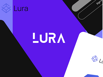 App Lura VPN 3d animation app branding design graphic design illustration logo motion graphics typography ui ux vector