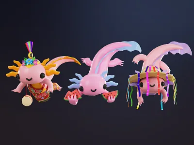 Mexico vol. 1 3d 3d illustration character design cinema 4d illustration ilustracion kid kids illustration mexico