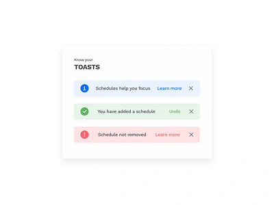 Designing simple and useful toast design graphic design mobile typography ui ui webdesign branding