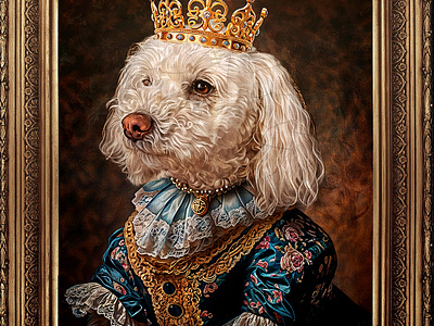 Pets portrayed in the Renaissance | photomanipulation adobe photoshop adobe photoshop lightroom digital art dog huion graphic tablet manipulation petsportrait photoediting photomanipulation portrait portraitpets retratomascotas