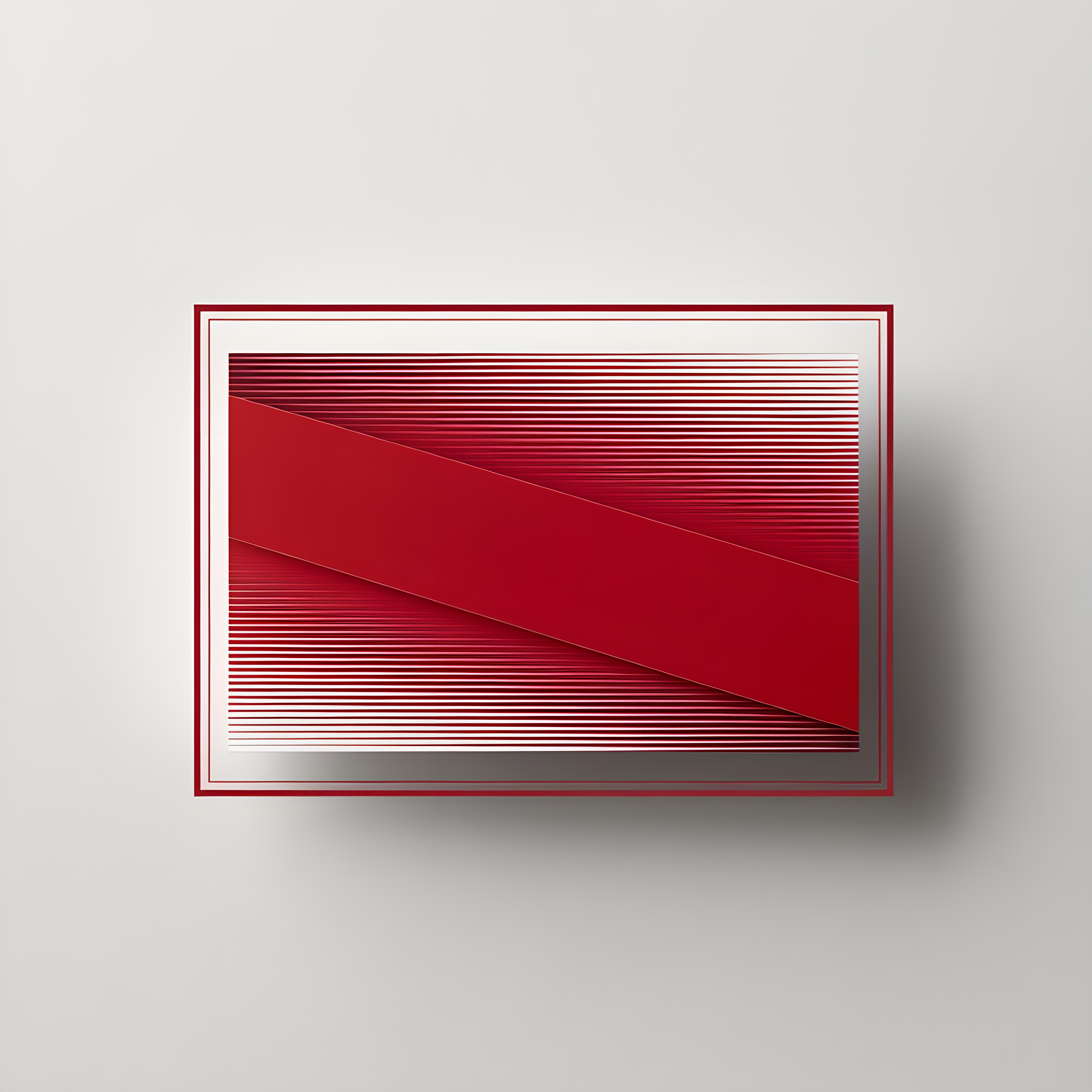 Red Strike Card card design graphic design