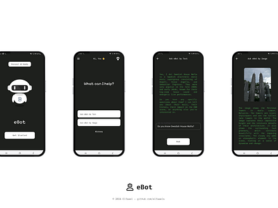 eBot | AI Buddy App ai flutter mobile app mobile ui design