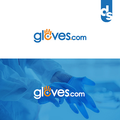 gloves.com logo design