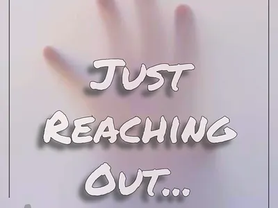 "Just Reaching Out" - Greeting Card design fun greeting card ui user experience ux