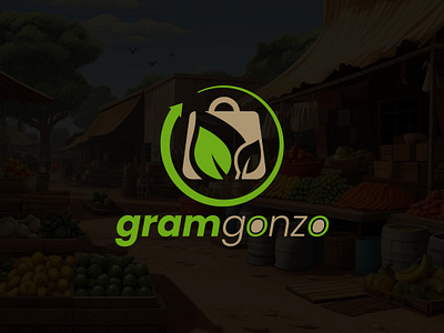 GRAMGONZO (logo Design) - Unused 3d logo agriculture logo bag logo bazar logo best logo creative logo farm logo flat logo graphic design logo logo design logo designer logodesign logos minimalist logo modern logo organic logo recycle logo unique logo village logo