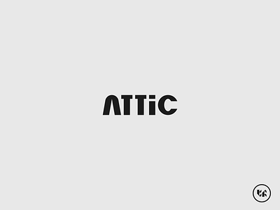 Attic - clothing brand logo businesslogo clothinglogo creativelogo flatlogo foodlogo iconlogo logofolio logomaker logos logotype wordmarklogo