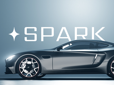 Spark Rebrand: Elevating the Future of Electric Cars automotive brand design brand identity brand identity design branding design electric electric car ev logo design logo designer sustainable design visual identity