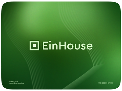 EinHouse Logo Design brand identity branding crypto logo icon identity design logo logo design minimal logo real estate