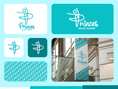 Princes Ballet Academy Logo Design 3d academylogo animation branding graphic design logo logodesign motion graphics