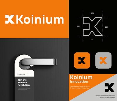 Koinuium Brand Identity branding graphic design logo logodesign realestate branding realestate