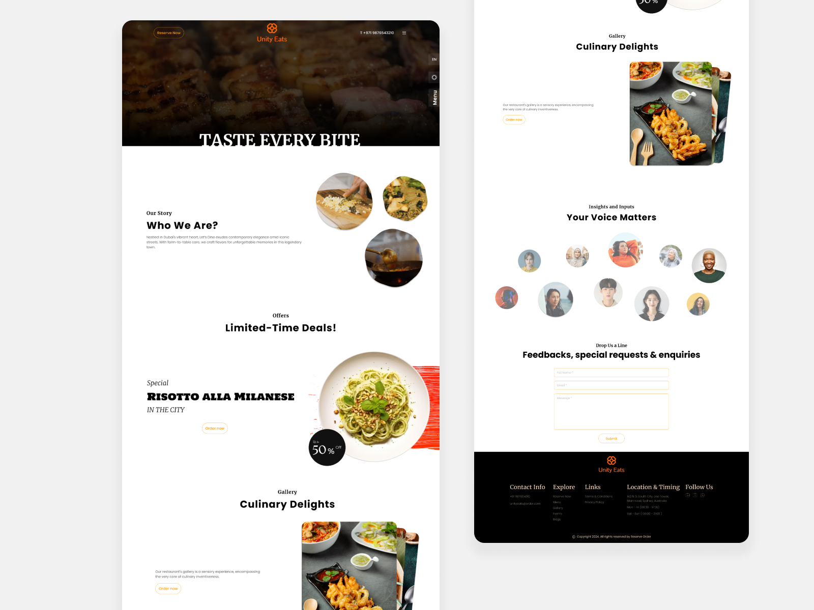 Example of Website And Application Designs