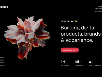 Portfolio Website Design Transaction agency design animation design agency interaction minimal modern motion graphics portfolio portfolio website redesign ui ui animation web animaiton website