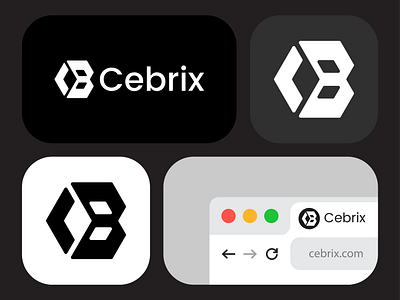 Cebrix - The C B, Tech Logo Concept app logo brand branding design icon identity logo logo design logomark logotype mark modern logo monogram software logo symbol tech tech company technology logo typography vector