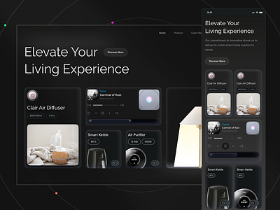 Design for Modern Living Experience modern ui modern ui design ui design uiux ux designer