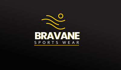 Bravane- Sports Wear Brand Logo Design app design graphic design illustration logo ui ui ux web design web ui