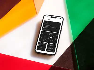 Widgets Tab dailyui65 dailyuichallenge design figma ios ios design product design ui uiux