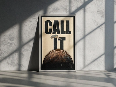 CALL IT affiche cinema dayliposter graphic design mockup movie no countr for the old men poster poster cinema