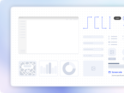 🎨 Basic Wireframing Kit for Adobe XD adobe xd kit product design prototype prototyping ui ux webdesign wireframe wireframing xd