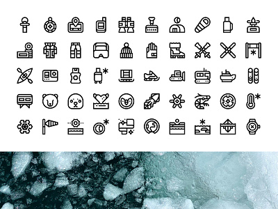 North Pole and South Pole icons antarctica cold weather ice ice cap iceberg icon design icons landscape icons nature north pole penguin polar bear seal snow south pole wilderness winter winter icons