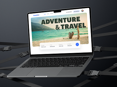 Travelling Website design figma design homepage landing page modern tourism tourism website travel travel agency travel website travelling ui design uiux web design website website design