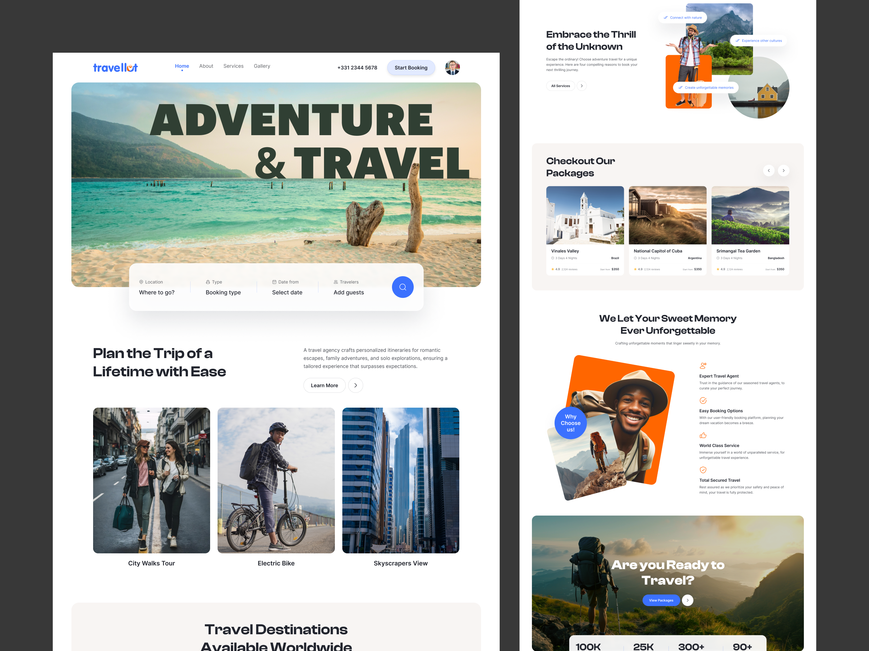 Example of Website UI/UX Design In Figma