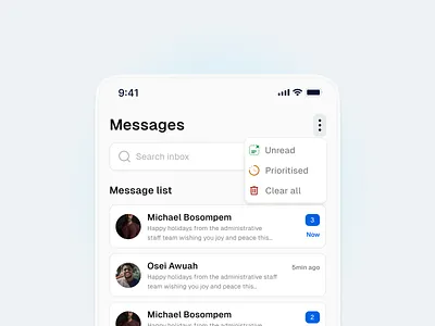 Action messages appdesign design product design ui ux