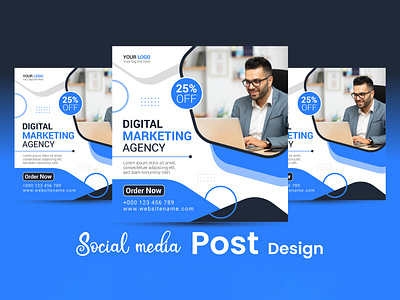 Social Media Marketing Post - Banner Design a5 flyer ad design banner design facebook post flyer design linkedin post post design poster design social media post