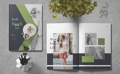 Lifestyle Look Book Template instagood