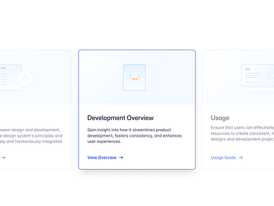 Development Overview carddesign cardinterface cleandesign contentdesign coolui creativeui designsystem designsystemdocs developmentoverview documentationui interactivedesign minimalui moderndesign productdesign techui typography uicomponents userinterface visualdesign visualhierarchy