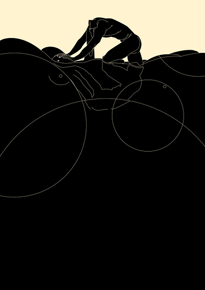 Pushing and drowning abstract composition conceptual illustration design drowning editorial editorial illustation feelings figure figure illustration illustration laconic lines minimal philosophical illustration philosophy philosophy illustration poster powerful pushing