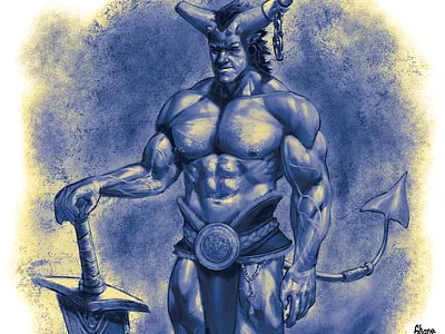 War Lord | Illustration art character design concept game art illustration