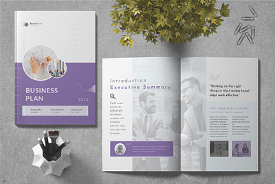 Business Plan Brochure Template flyerdesign