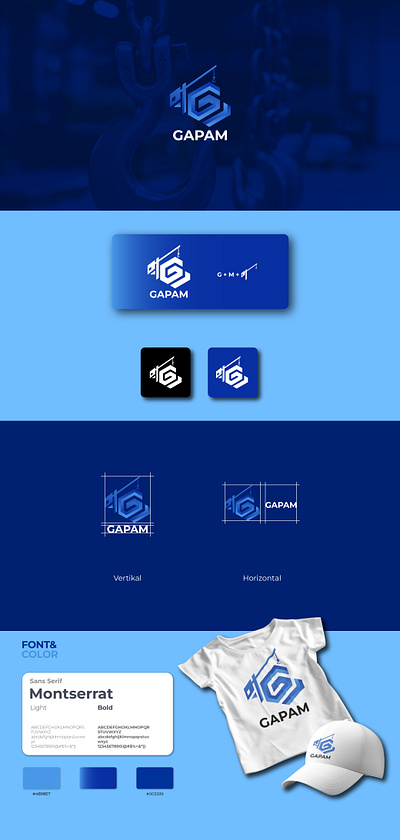 company logo design logo design logo and branding - GAPAM