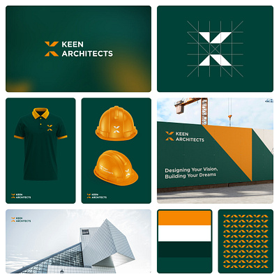 Keen Architects allyanastudio architectlogo architecturelogo brandidentity brandingexpert brandingidentity buildinglogo geometriclogo logodesign modernbranding modernlogo sharplogo visualidentity