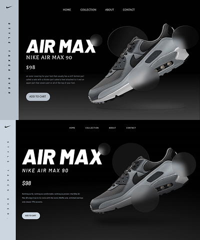 Shoe Advertisement for E -commerce website. animation branding graphic design logo motion graphics ui