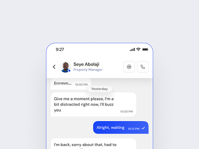 Hi there👋, Quick chat with the Property Manager figma product design ui uiux