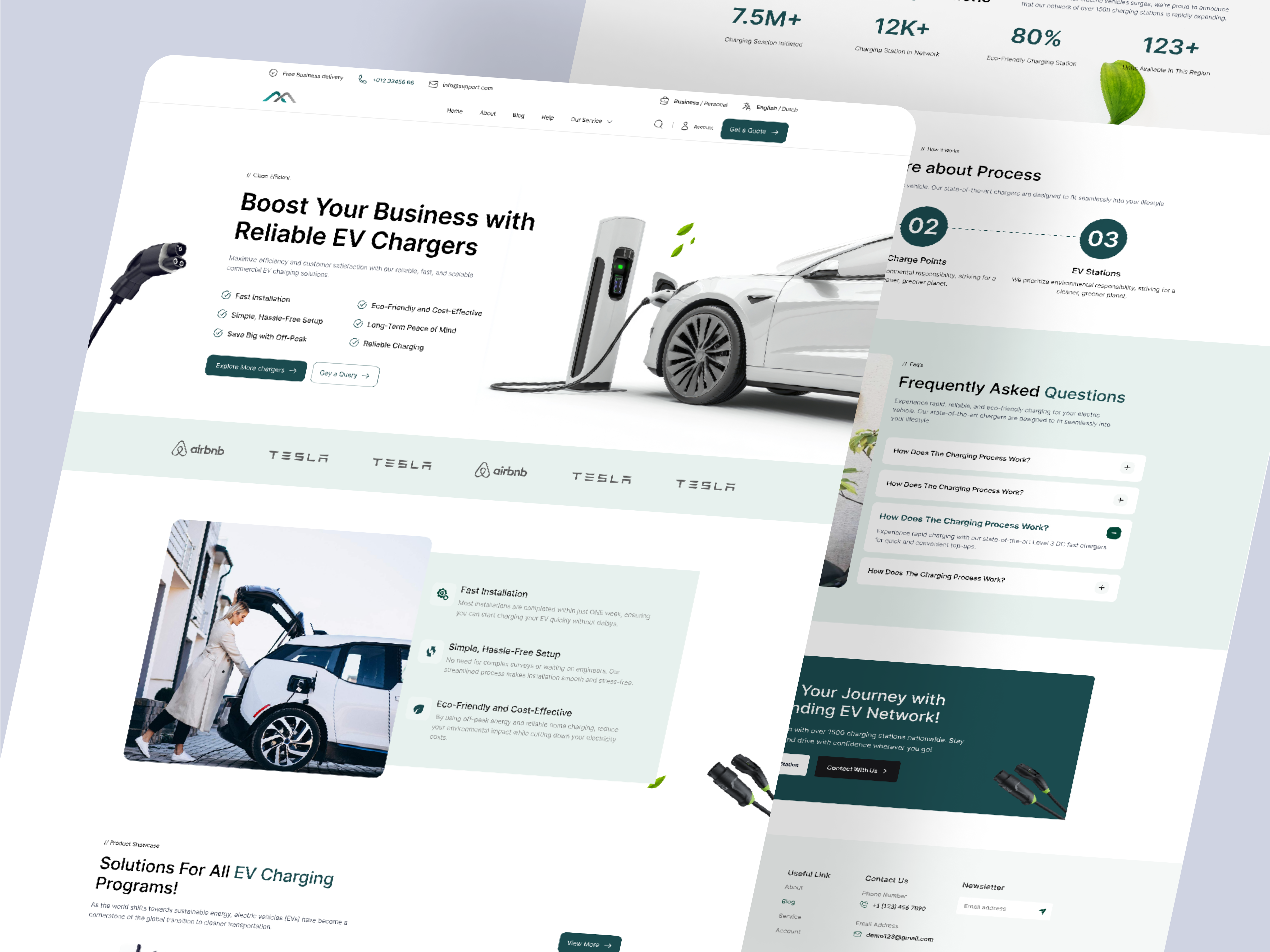 Example of Modern Website UI UX Design In Figma