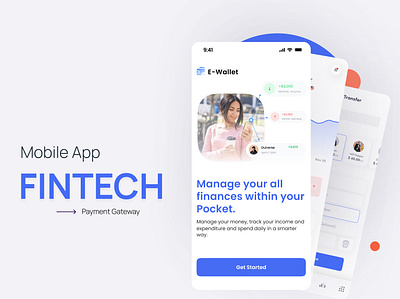 Payment Gateway App DESIGN app branding design finance app fintech landingpage splash screen ui user experiance user interface ux