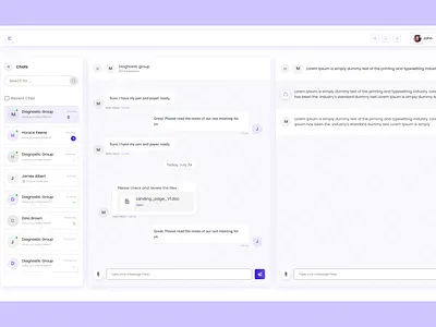 Chat branding design typography ui ux vector