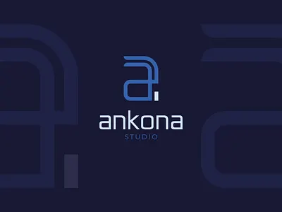 A letter mark logo or monogram logo a letter mark logo a logo graphic design logo logo idea motion graphics ui