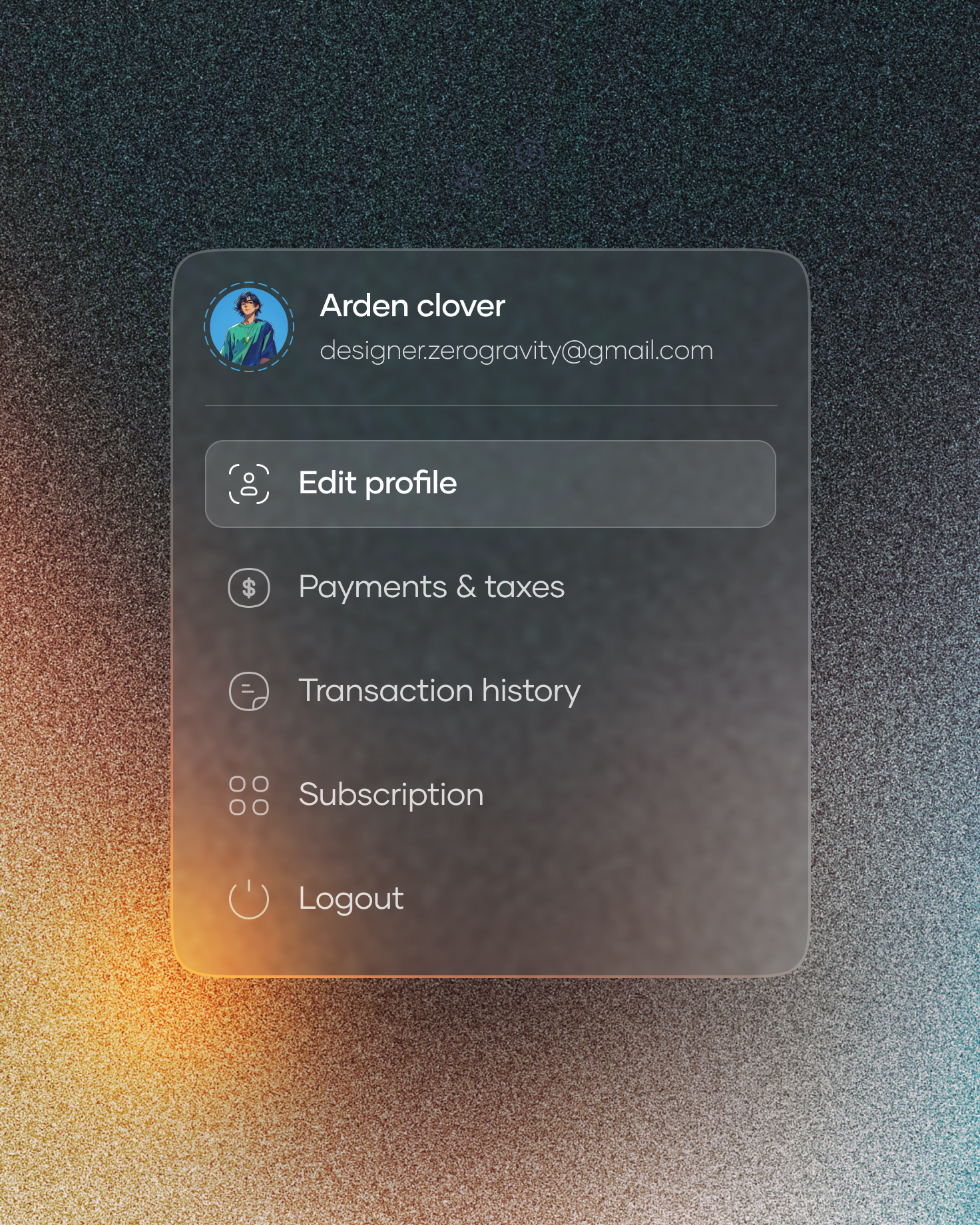 Clean UI app design dark mode ui uiux ux