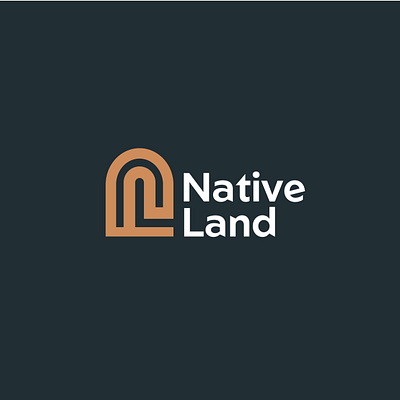 Native Land Brand (NL) branding graphic design logo