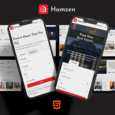 Homzen | Real Estate React NextJS Template corporate housing graphic design interactive ui modern design nextjs property listings property management reactjs real estate real estate agents real estate directory real estate template real estate website rental properties responsive design responsive layout web design web development wordpress theme