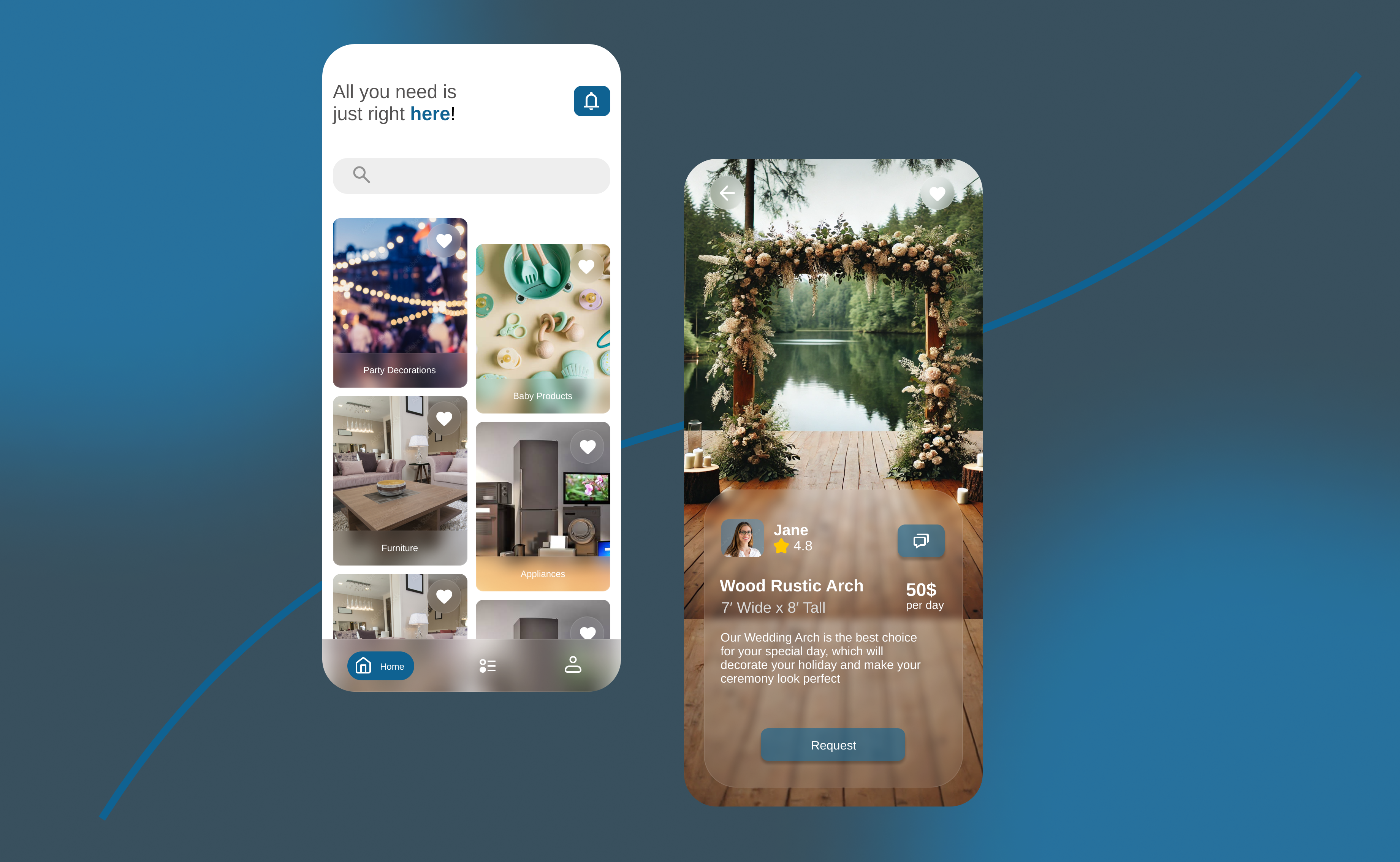 Example of Mobile App/Website Design From Scratch