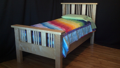 Twin Mission Bed custom furniture custom furniture design