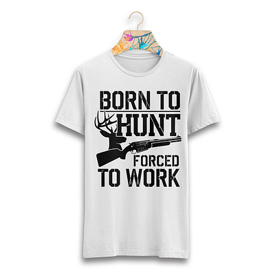 Hunting T shirt design elegance