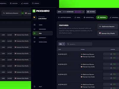 Online sport betting dashboard bet slip bets betting bookmaker crypto dark mode football gamble gambling dashboard game dashboard match matches ods online casino soccer sport sport betting sportsbook tracker ui