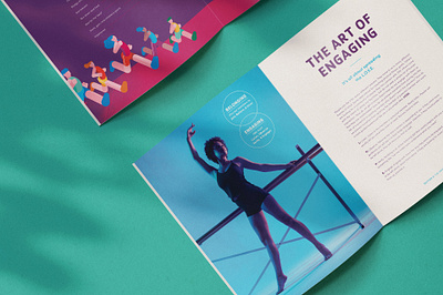 YMCA Brand Story alabama art direction barre birmingham booklet brand story branding brochure cayenne creative design exercise graphic design gym illustration layout print workout ymca