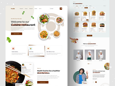 Food Web figma graphic design ui